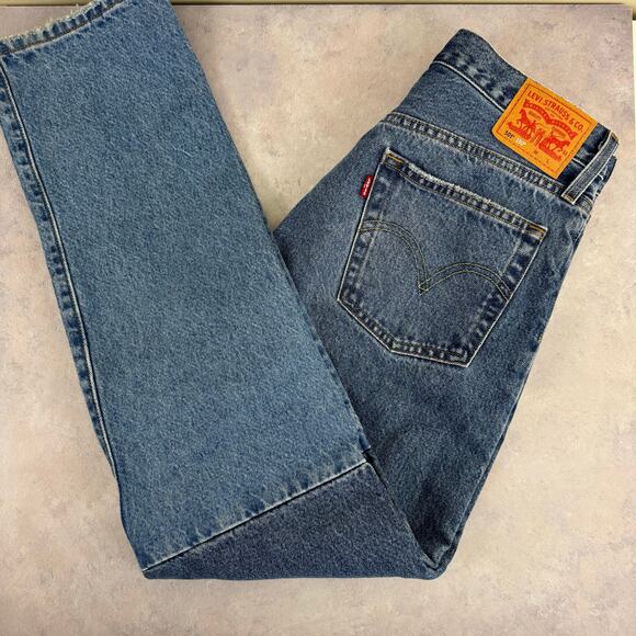 LEVI’S 501 150th Anniversary Edition Jeans W30 L29 Blue Straight Leg - Picture 6 of 12